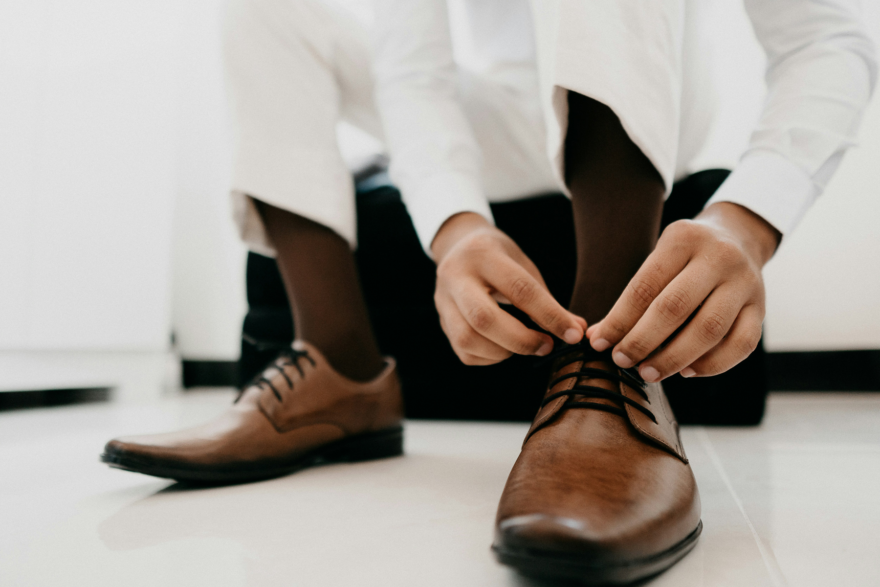 Kunstleder Schuhe reinigen